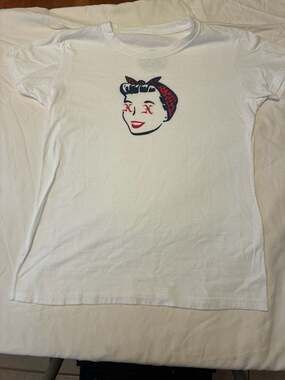 The X-Files 40th Anniversary Never Again Tattoo Pin-Up Graphic T-Shirt